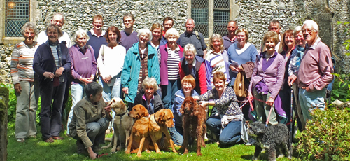 Rogation at the end of walk