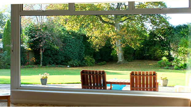 fosters, back garden