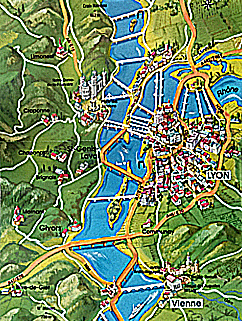 map Lyon