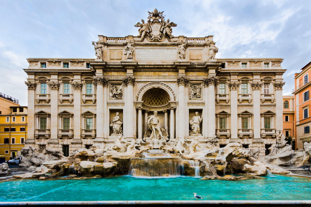 Trevi fountain